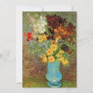 Vase with Daisies and Anemones by Vincent van Gogh