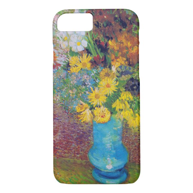 Vase with Daisies and Anemones, Van Gogh Case-Mate iPhone Case (Back)
