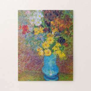 Vase with Daisies and Anemones, Van Gogh Jigsaw Puzzle