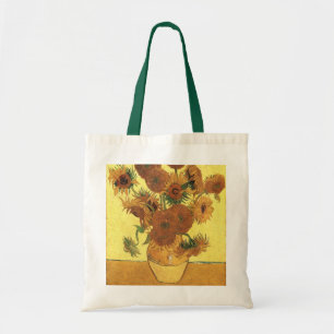 Vase with fifteen Sunflowers  Vincent van Goah Tote Bag
