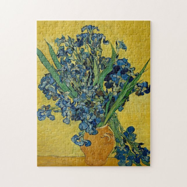 Vase with Irises by Van Gogh Jigsaw Puzzle (Vertical)