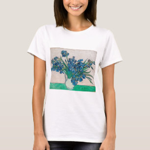 Vase with Irises, Van Gogh T-Shirt