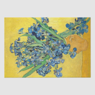 Vase with Irises , Vincent Van Gogh Decoupage Tissue Paper