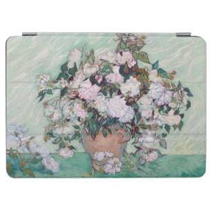 Vase with Pink Roses, Van Gogh iPad Air Cover