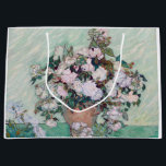 Vase with Pink Roses, Van Gogh Large Gift Bag<br><div class="desc">Vincent Willem van Gogh (30 March 1853 – 29 July 1890) was a Dutch post-impressionist painter who is among the most famous and influential figures in the history of Western art. In just over a decade, he created about 2, 100 artworks, including around 860 oil paintings, most of which date...</div>