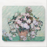 Vase with Pink Roses, Van Gogh Mouse Pad<br><div class="desc">Vincent Willem van Gogh (30 March 1853 – 29 July 1890) was a Dutch post-impressionist painter who is among the most famous and influential figures in the history of Western art. In just over a decade, he created about 2, 100 artworks, including around 860 oil paintings, most of which date...</div>