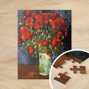 Vase with Red Poppies   Vincent van Gogh Jigsaw Puzzle