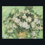 Vase with Roses by van Gogh Wrapped Canvas<br><div class="desc">Post-Impressionist Masterpieces: Still Life: Vase with Roses Painting by Vincent van Gogh</div>