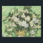 Vase with Roses by van Gogh Wrapped Canvas<br><div class="desc">Post-Impressionist Masterpieces: Still Life: Vase with Roses Painting by Vincent van Gogh</div>