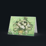 Vase with Roses - Van Gogh Card<br><div class="desc">Still Life: Vase with Roses Painting by Vincent van Gogh</div>