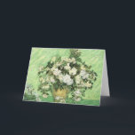 Vase with Roses - Van Gogh Card<br><div class="desc">Still Life: Vase with Roses Painting by Vincent van Gogh</div>