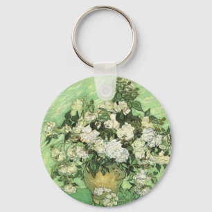 Vase with Roses - Van Gogh Key Ring
