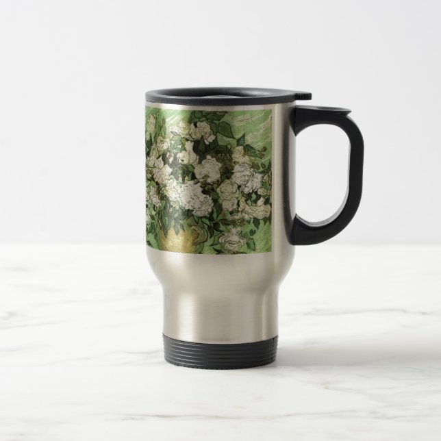 Vase with Roses - Van Gogh Travel Mug (Right)