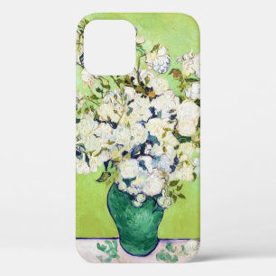 Vase with Roses Vincent Van Gogh painting flowers iPhone 12 Case