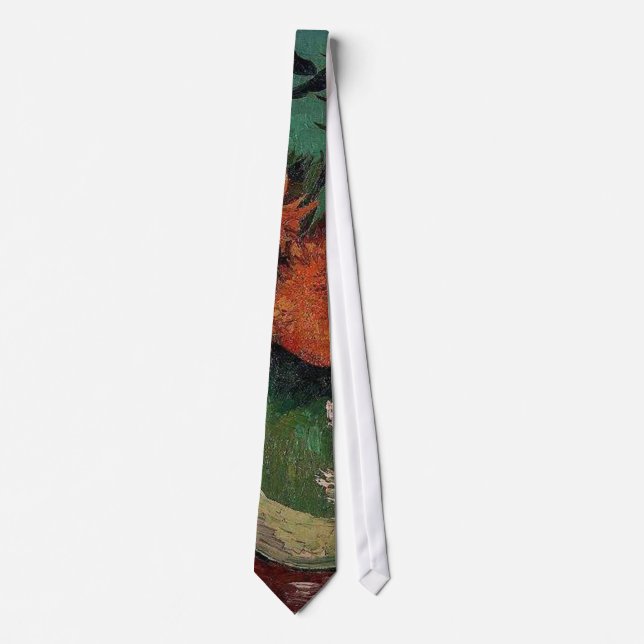 vase with three sunflowers, van Gogh Tie (Front)