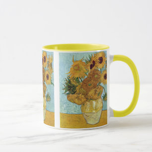 Vase with Twelve Sunflowers by Vincent Van Gogh Mug
