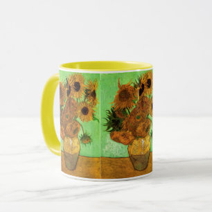 Vase with Twelve Sunflowers by Vincent van Gogh Mug