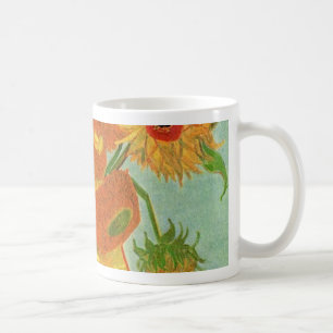 Vase with twelve sunflowers, Vincent van Gogh Coffee Mug