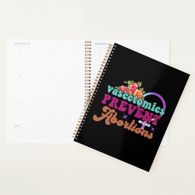 Vasectomies Prevent Abortion Planner (Display)