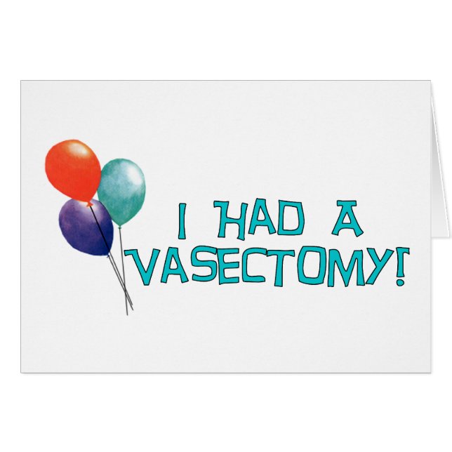 Vasectomy (Front Horizontal)