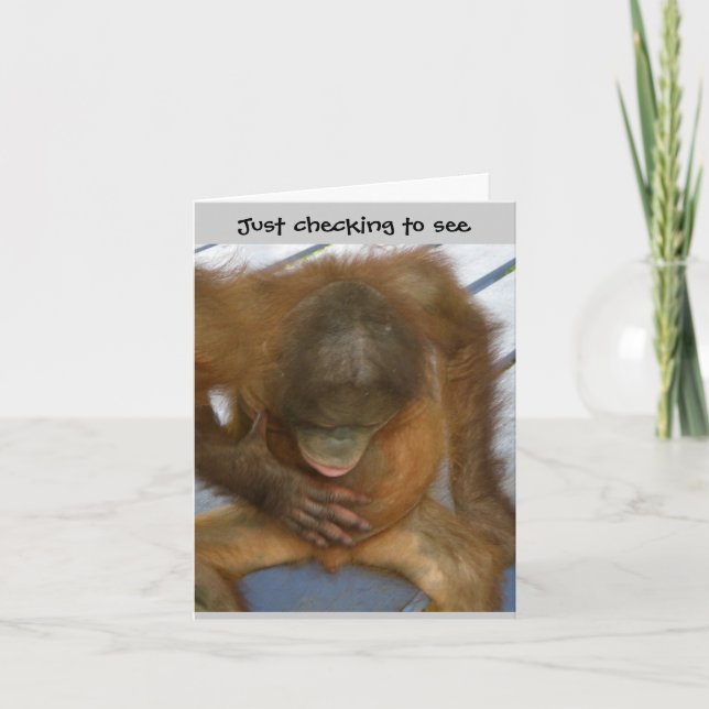 Vasectomy Surgery Humour Card (Front)