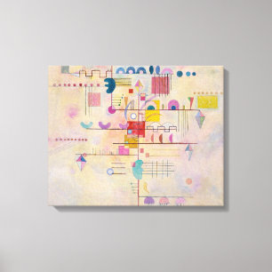 Vasily Kandinsky - Graceful Ascent Canvas Print