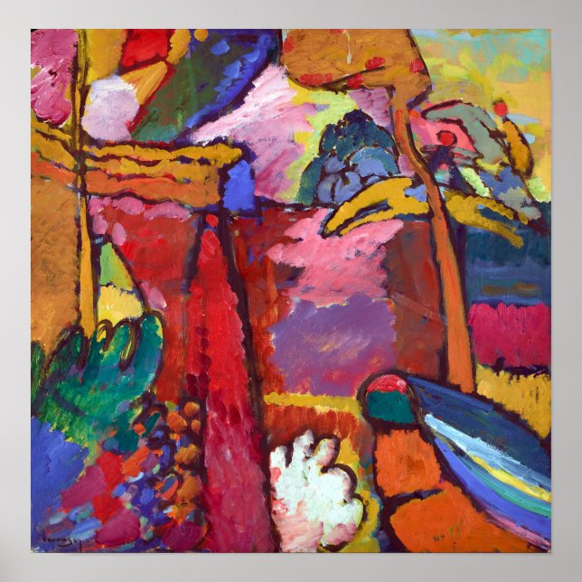 Vasily Kandisnky Garden of Love Poster (Front)