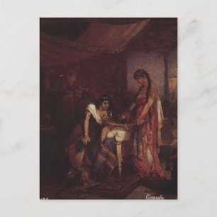 Vasily Surikov- Salome brings head of St John Postcard