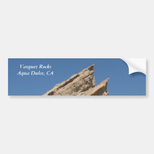 Vasquez Rocks, Aqua Dulce, California Bumper Sticker