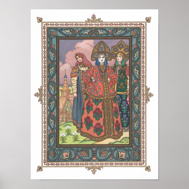 Vassilissa the Beautiful Russian Folktale Poster (Front)