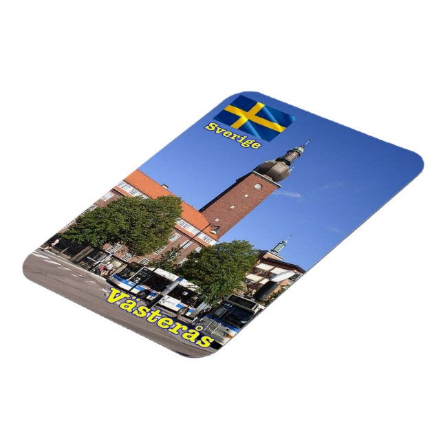 Västerås - Sweden - Magnet (Left Side)