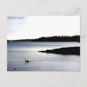 Västervik skärrgård Sverige Postcard