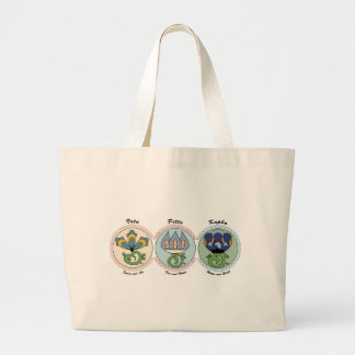 Vata-Pitta-Kapha Large Tote Bag