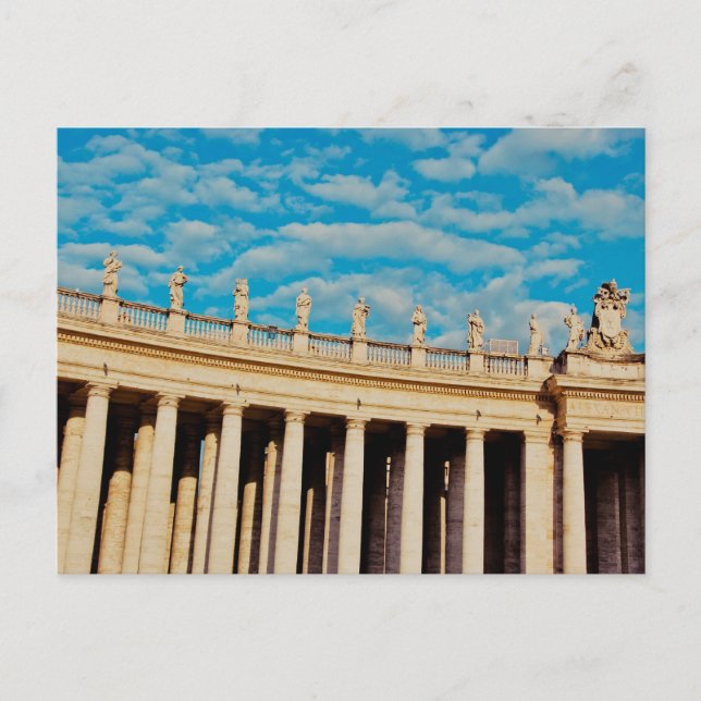 Vatican architecture postcard (Front)