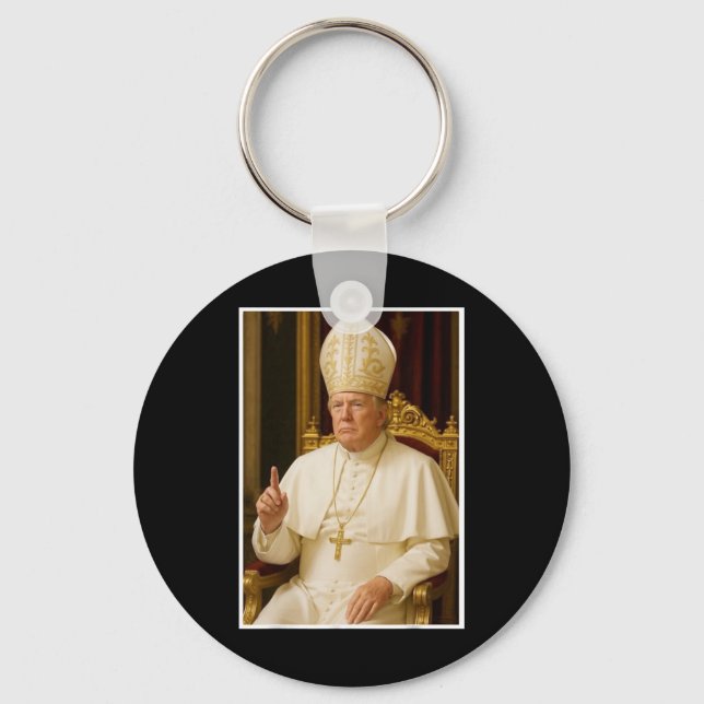 Vatican Christian Vatican Christian A New Pope Tru Key Ring (Front)
