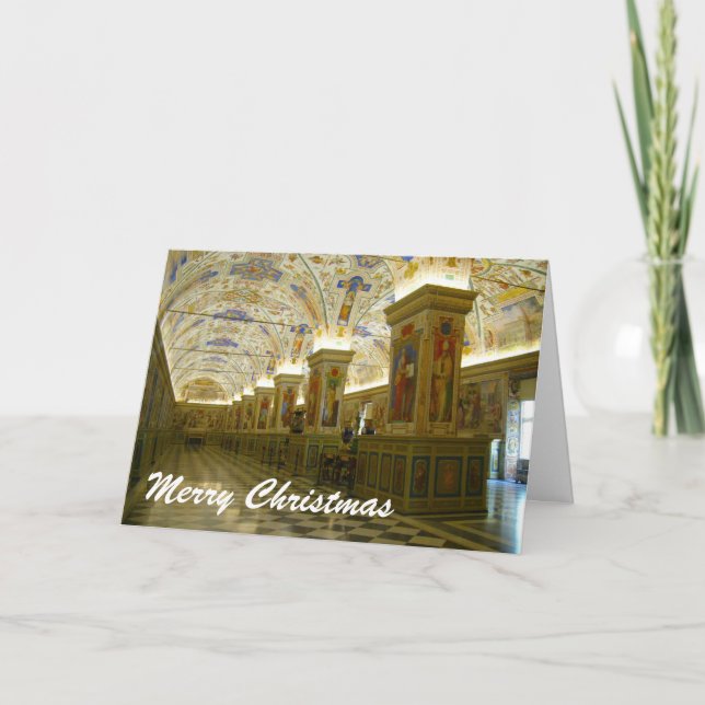vatican christmas holiday card (Front)