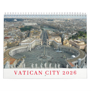 Vatican City 2026 calendar