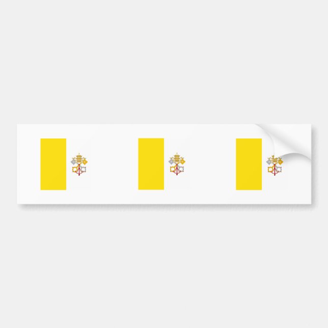 Vatican City Bumper Sticker (Front)