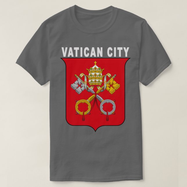 Vatican City Catholic Holy See  T-Shirt (Design Front)