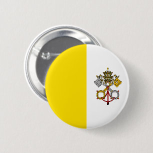Vatican City Flag 6 Cm Round Badge
