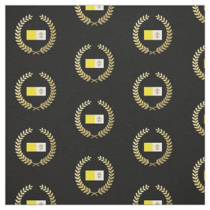 Vatican City flag Fabric