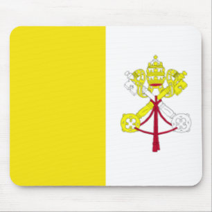 Vatican City Flag Mousepad