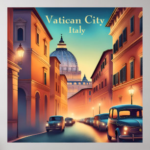 Vatican City Italy Poster