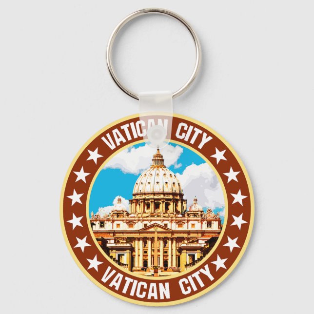 Vatican City                                       Key Ring (Front)