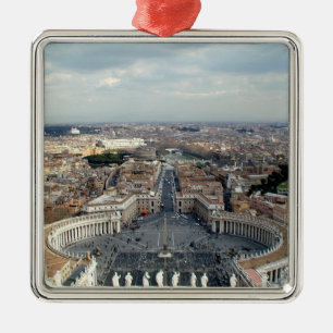Vatican City Metal Tree Decoration
