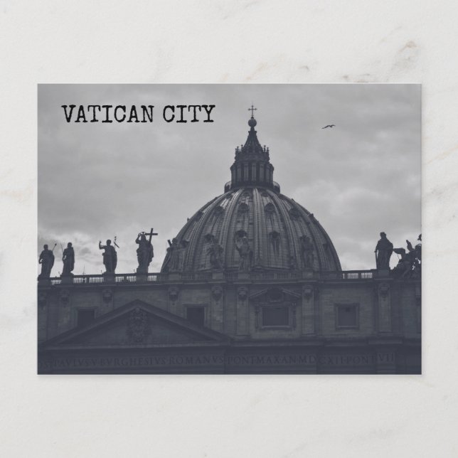 VATICAN CITY POSTCARD (Front)
