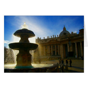 vatican fountain