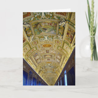vatican long roof holiday card