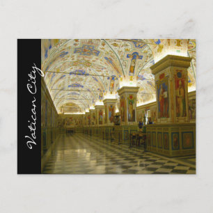 vatican museum luxe postcard