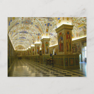 vatican museum postcard